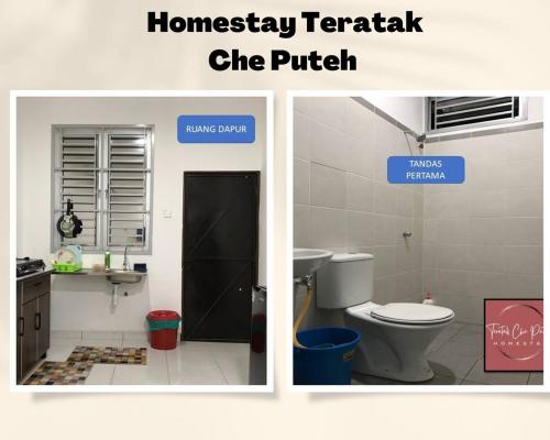Ένα μπάνιο στο Homestay Teratak Che Puteh