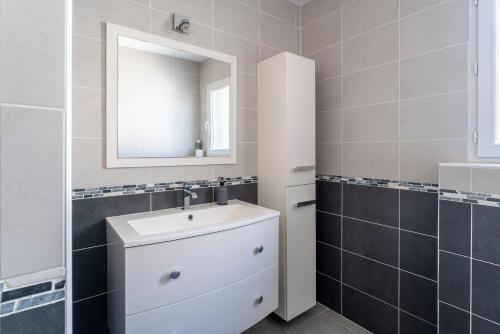 Koupelna v ubytování Villa de Maithe