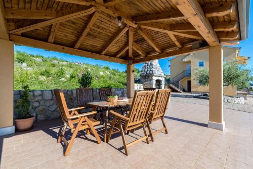 Μπαλκόνι ή βεράντα στο Apartment Krk David & Matej