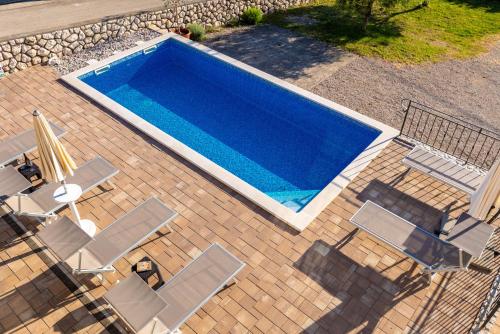 Πισίνα στο ή κοντά στο Apartment Krk David & Matej