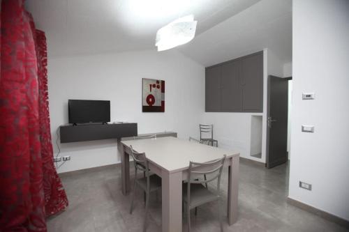 Μια τηλεόραση ή/και κέντρο ψυχαγωγίας στο Casa Vacanze Da Pietro