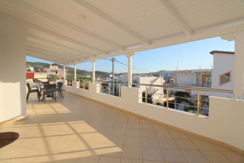 Balkón nebo terasa v ubytování Serenity Apartments Ksamil