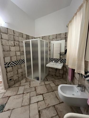 Ванная комната в B&B Il Mandorlo