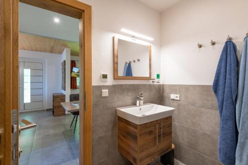 Kúpeľňa v ubytovaní AW - Apartment Wilder Kaiser