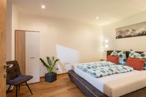 Posteľ alebo postele v izbe v ubytovaní AW - Apartment Wilder Kaiser