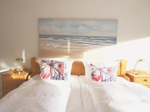 Voodi või voodid majutusasutuse Fischerweg-39-Whg-1-Soel toas