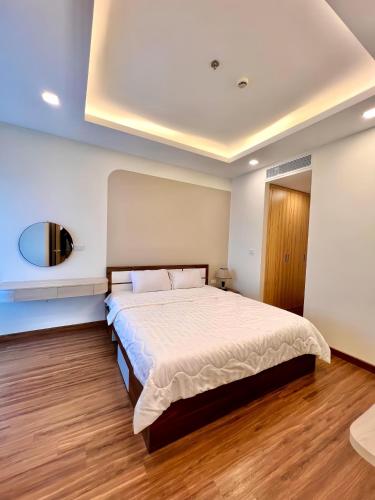 Ένα ή περισσότερα κρεβάτια σε δωμάτιο στο Luxury Apartment Altara