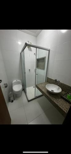 Ett badrum på São João Cruz