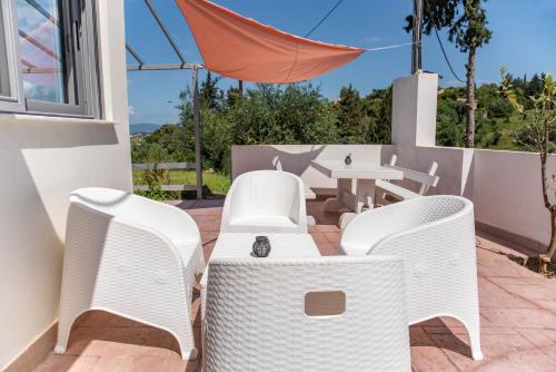 Posezení v ubytování Gems Suites