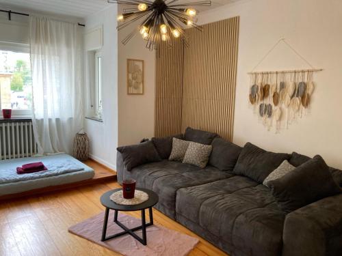 Гостиная зона в Saarburg Wine Apartments