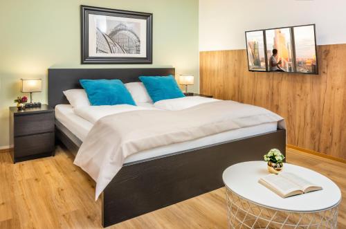 Citadines South Viennaにあるベッド