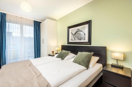 Citadines South Viennaにあるベッド