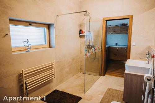 Koupelna v ubytování Villa Panorama - Luxurious equipped modern spacious villa
