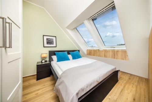 Citadines South Viennaにあるベッド