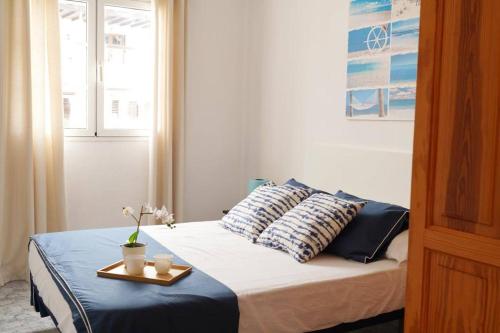 Katil atau katil-katil dalam bilik di Apartamento Alisio