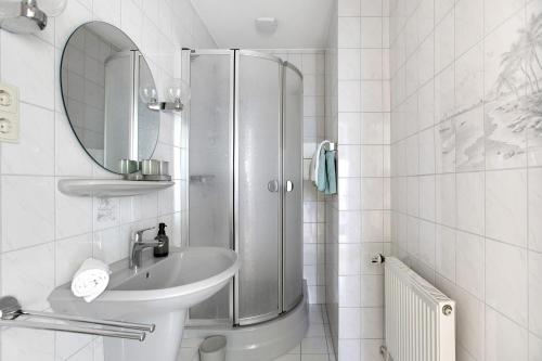 Koupelna v ubytování Hoern 1