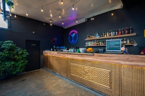 Lounge oder Bar in der Unterkunft Terrace Hostel & Lounge Bar