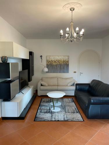 Χώρος καθιστικού στο Villa Elisa