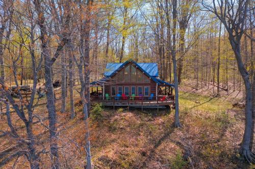 Zahrada ubytování Log cabin- Lake- kayaks- close to South Haven