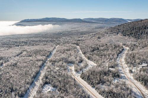 Een luchtfoto van Chalet Elys