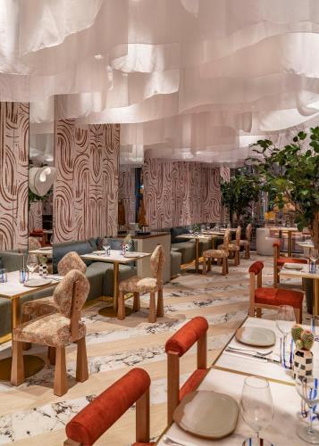 Χώρος καθιστικού στο Vincci Gala