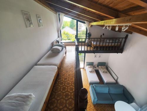 Ruang duduk di Apartamenty Monterska