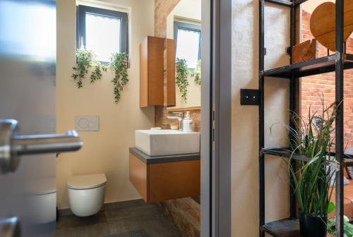 Koupelna v ubytování Casa Vigo Pula