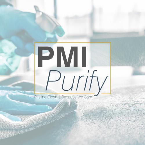 a sign that reads pm purify sitting on a bed at Jack's Place-Gulf Brz-Pool-Close to Bchs 2BD-1BT in Gulf Breeze