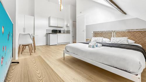 Photo de la galerie de l'établissement Homey Zen - Joli Studio/Proche Vitam Parc, à Viry