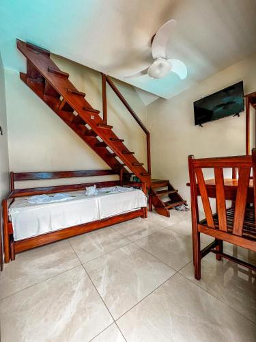 Postel nebo postele na pokoji v ubytování Hotel Garni Cruzeiro do Sul