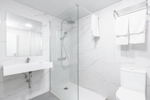 Koupelna v ubytování Apartamentos Maja