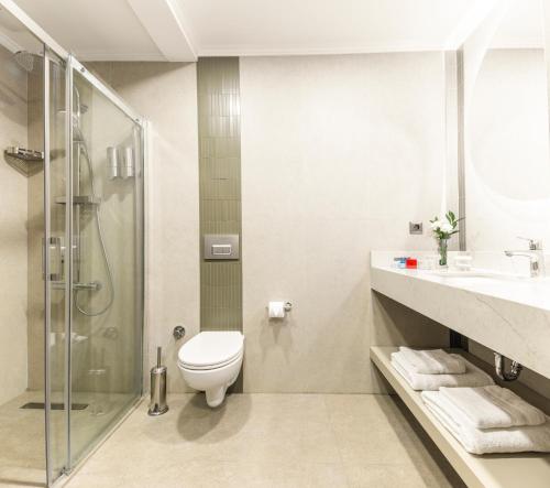 Koupelna v ubytování Rast Hotel Sultanahmet