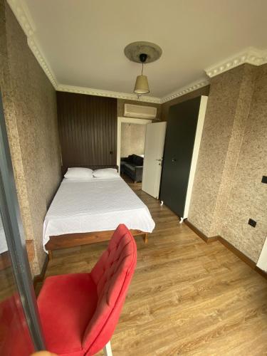 Katil atau katil-katil dalam bilik di YUSUF KARGI- Günübirlik Turizm Evleri