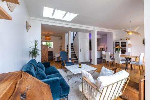 Superbe maison d'architecte familiale près de Paris