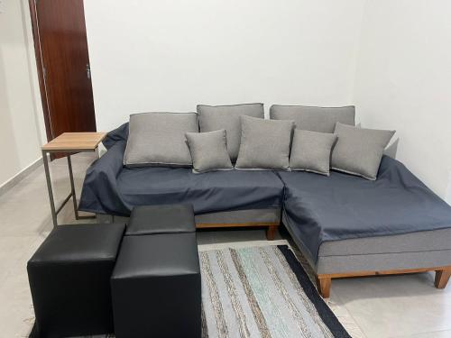 Et opholdsområde på Casa de Praia do Dema com Piscina prox Praia