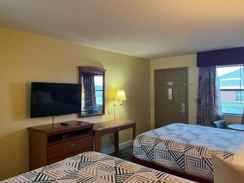 Postel nebo postele na pokoji v ubytování Motel 6 Morrilton, AR