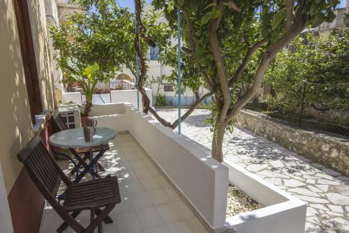 Μπαλκόνι ή βεράντα στο Symi Center Hotel