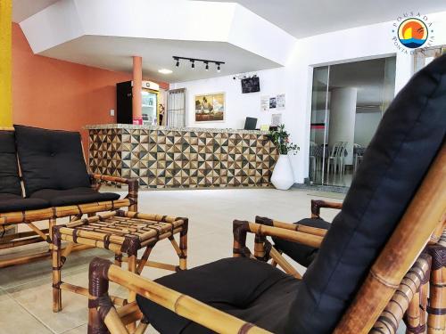 Et opholdsområde på Pousada Ponta de Areia