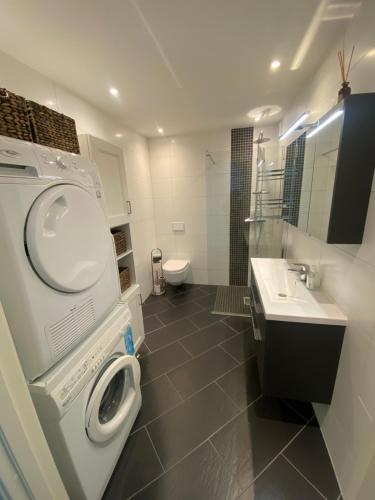 Et badeværelse på Bredbuktnes