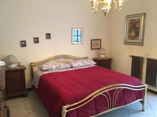 Cama o camas de una habitación en Villa Luisa