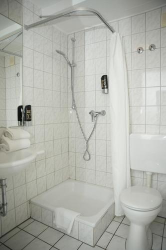 Koupelna v ubytování Weber Residenz