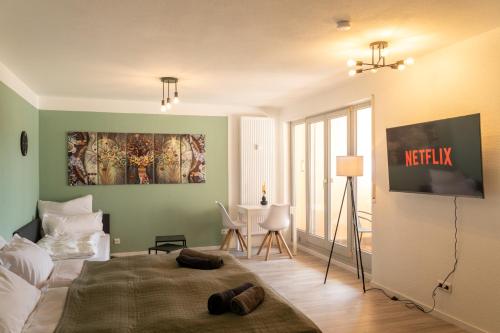 Foto Home Shanti - Studio, Südvorstadt, Balkon, TV 5