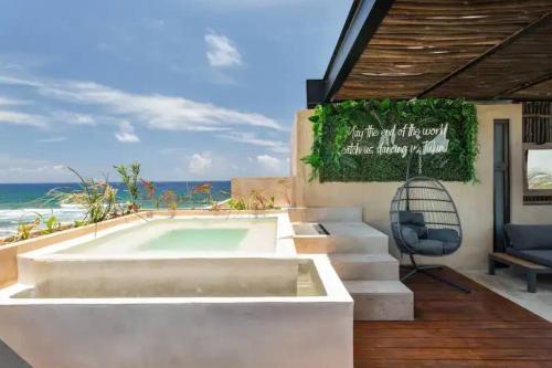 Visual Reference: Luxury Beachfront Penthouse With Private Pool Tulum Updated Prices 2025