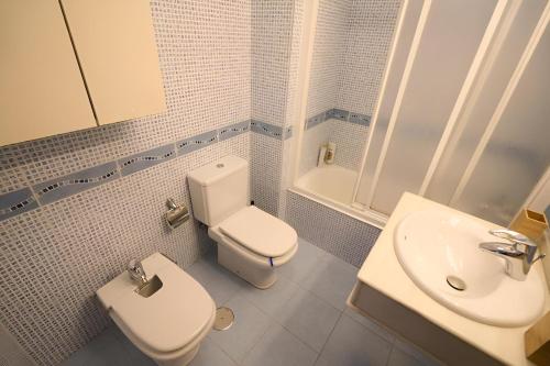 Phòng tắm tại Apartamento Málaga Centro