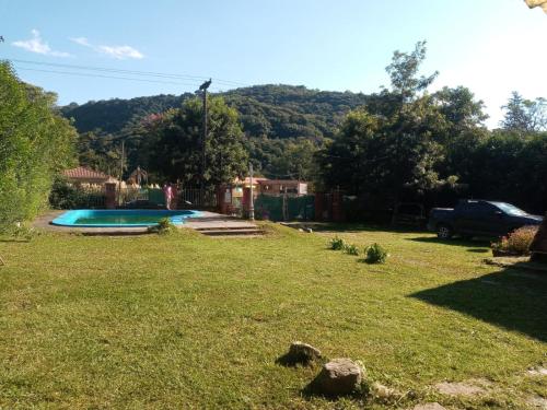 Swimmingpoolen hos eller tæt på Cabaña Colibri