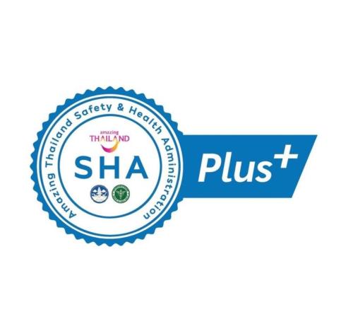 a label for a shha plus pub at The Sand Beach Pattaya in Na Jomtien