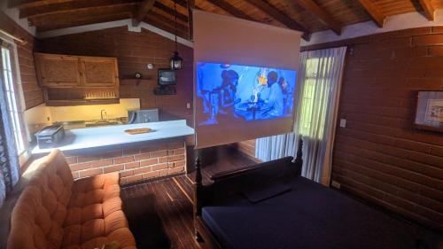 Kuchyň nebo kuchyňský kout v ubytování BioHotel Ecohouse