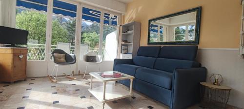 Ruang duduk di Refuge Arago by Les Refuges de Rachel