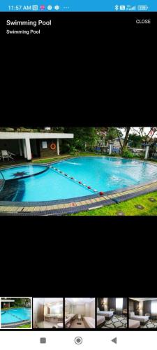 Kolam renang di atau di dekat Hotel Grand Pangrango Bogor