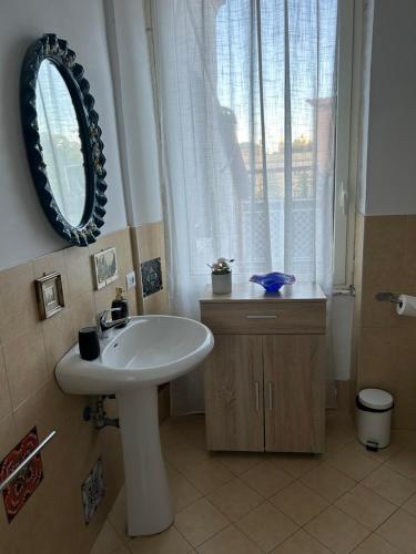 Ванная комната в Trastevere on the terrace